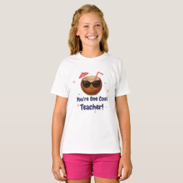 T-shirt Vous êtes un enseignant Cool - T-Sh de coco mignon