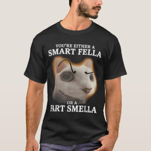 T-shirt Vous êtes un Fella intelligent ou un Fart Smella d