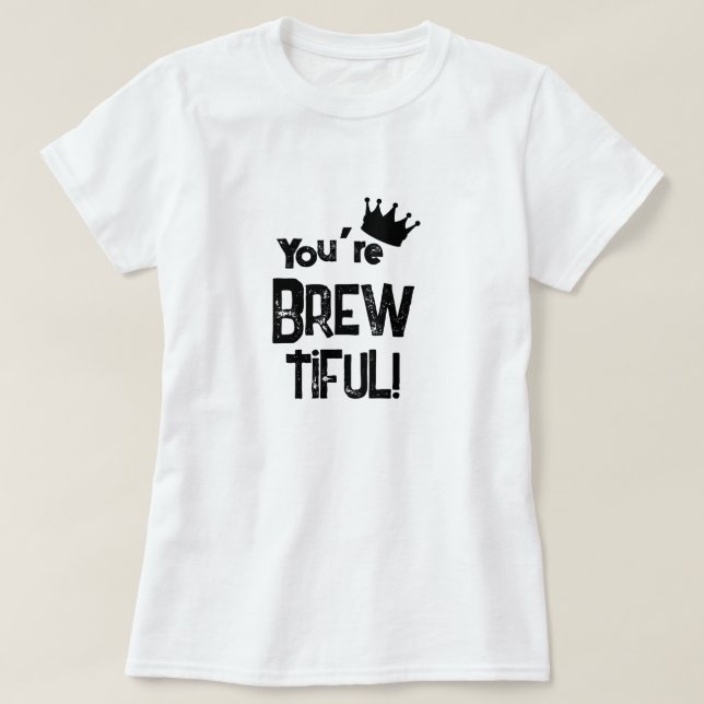T-shirt Vous êtes un Graphic de petite taille (Design devant)