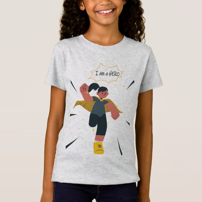 T-Shirt vous étes un héros (Devant)