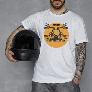 T-shirt Vous êtes une moto à distance de bonne humeur