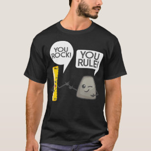T-shirt Vous faites du rock vous réglez de très grands roc