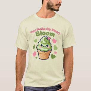 T-shirt Vous faites éclore mon cœur avec un Matcha Kawaii
