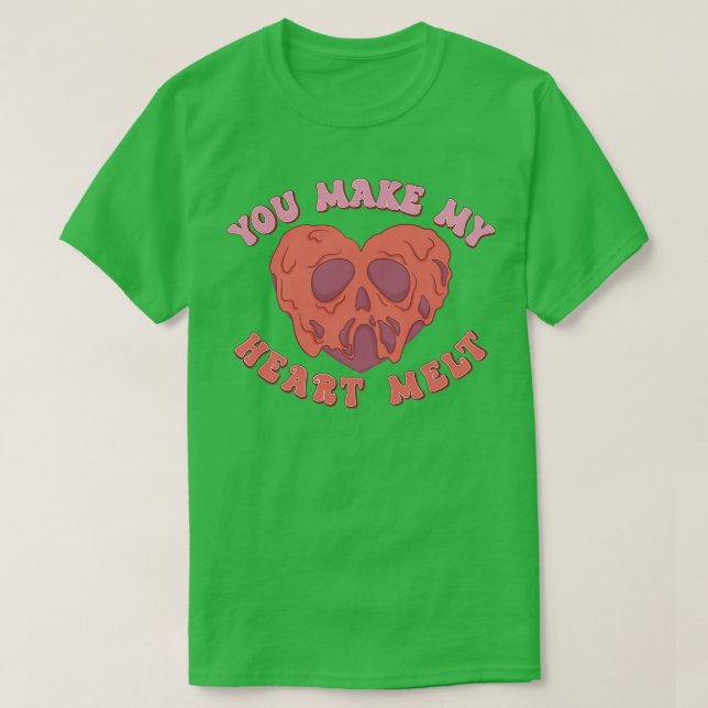T-shirt Vous Faites Fondre Mon Coeur 2 (Design devant)