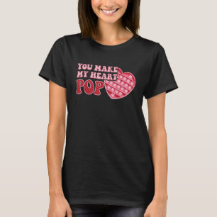 T-shirt Vous Faites Mon Coeur Pop Heureuse Sainte-Valentin