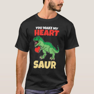 T-shirt Vous faites saurer mon cœur pour la Saint-Valentin