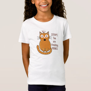 T-Shirt Vous Freaking Meowt !  Pièce en t animale de