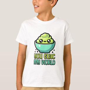 T-shirt Vous Guac Mon Monde ! Cute Guacamole Pun