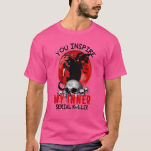 T-shirt Vous Inspire Mon Hallo Chat Noir Kller Serial Inté