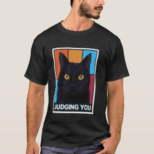 T-shirt Vous jugeant Amusement Vêtement d'amant de chat Hu