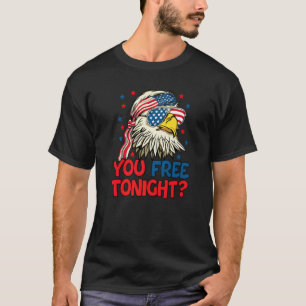 T-shirt Vous Libérez Ce Soir American Eagle Mullet Usa Dra