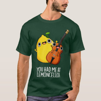 T-shirt Vous M'Avez Eu Au Lemoncello Funny Drink Pun 1