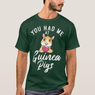 T-shirt Vous M'Avez Eu Chez Les Cochons De Guinée 5792