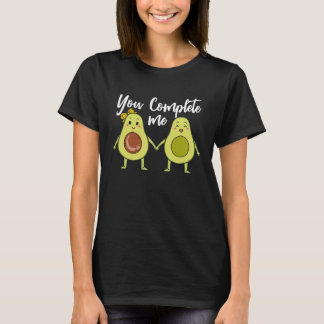 T-shirt Vous Me Complétez Valentines Day Vegan Couple