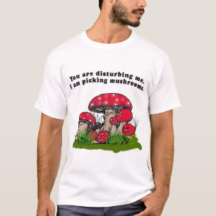 T-shirt Vous me dérangez. Je sélectionne la pièce en t 
