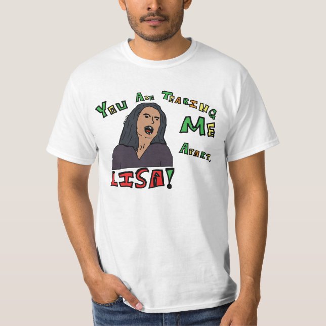 T-shirt Vous me détachez, Lisa ! (Devant)