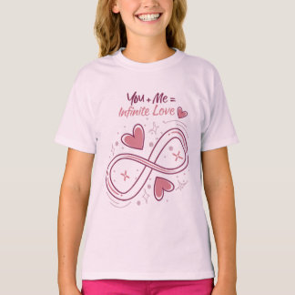 T-shirt Vous + Moi = Amour Infini