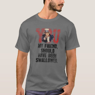 T-shirt Vous, Mon Ami, Auriez Dû Être Endommagé Crass H