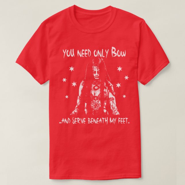 T-SHIRT VOUS N'AVEZ BESOIN QUE D'UN MOINS (Design devant)