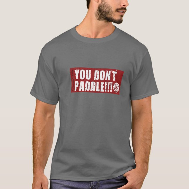 T-shirt Vous ne barbotez pas (Devant)