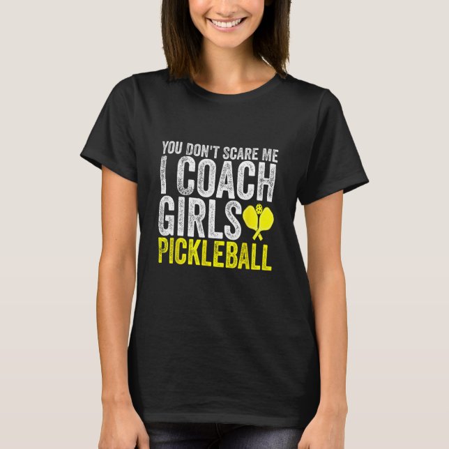 T-shirt Vous ne me faites pas peur J'Entraîne Filles Pickl (Devant)