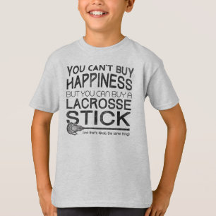 T-shirt Vous ne pouvez pas acheter Happiness Funny Lacross