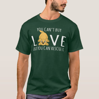 T-shirt Vous ne pouvez pas acheter l'amour mais vous pouve