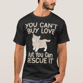 T-shirt Vous ne pouvez pas acheter l'amour mais vous pouve