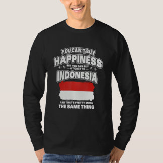 T-shirt Vous ne pouvez pas acheter le bonheur mais vous po