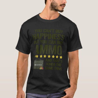 T-shirt Vous ne pouvez pas acheter le bonheur mais vous po