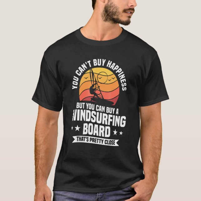 T-shirt Vous ne pouvez pas acheter le bonheur mais vous po (Devant)