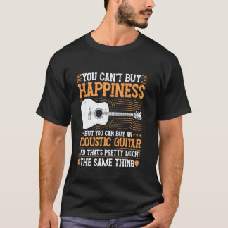 T-shirt Vous ne pouvez pas acheter le bonheur mais vous po