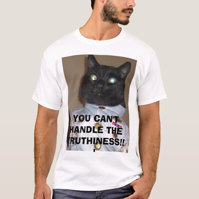 T-SHIRT VOUS NE POUVEZ PAS MANIPULER LE TRUTHINESS ! ! ! (Devant)