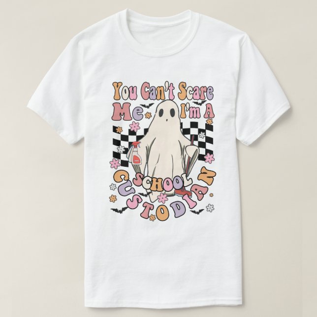T-shirt vous ne pouvez pas me faire peur comme gardien de  (Design devant)