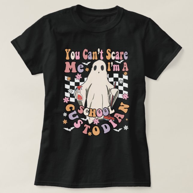 T-shirt vous ne pouvez pas me faire peur comme gardien de  (Design devant)