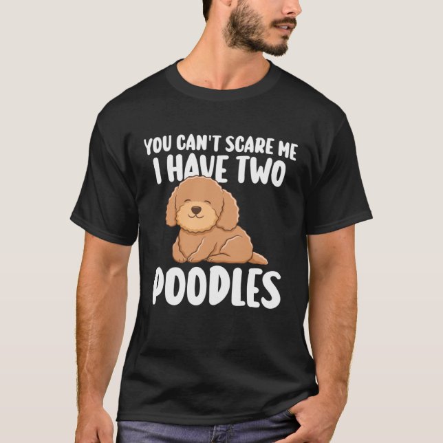 T-shirt vous ne pouvez pas me faire peur j'ai deux canicul (Devant)