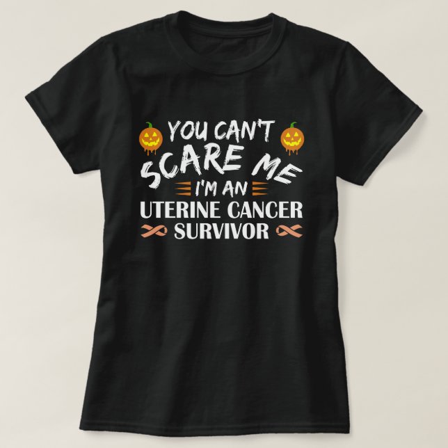 T-shirt Vous ne pouvez pas m'effrayer que je suis un (Design devant)