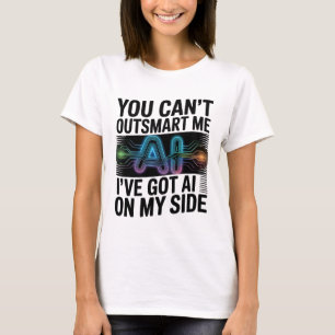 T-shirt Vous ne pouvez pas m'exciser - AI sur mon côté des