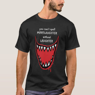 T-shirt Vous ne pouvez pas orthographier l'HOMICIDE