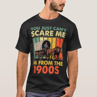 T-shirt Vous ne pouvez tout simplement pas me E je suis de