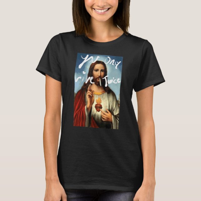 T-shirt Vous ne vivez que deux fois (Devant)