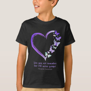T-shirt Vous ne vous souvenez peut-être pas, mais je n'oub