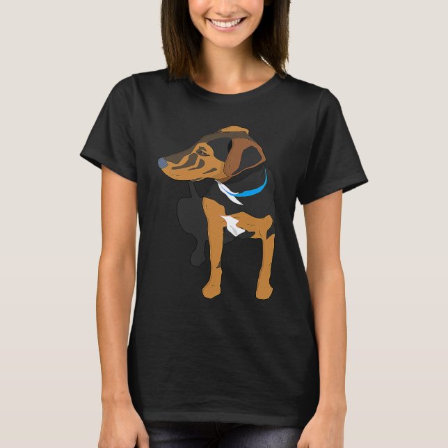 T-shirt Vous n'êtes rien d'autre qu'un chien de chien (Devant)