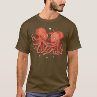 T-shirt Vous Octopi Mon Coeur