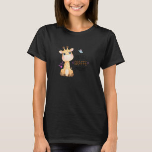 T-shirt Vous Pariez Giraffe Je Suis Mignonne Citations À P