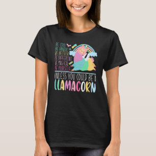 T-shirt Vous Pourriez Être Llamacorn Animal Cute Llama