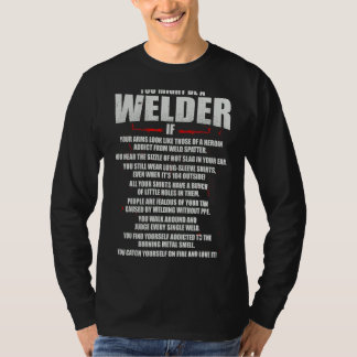 T-shirt Vous Pourriez Être Souder Tig Weld Mig Gtaw Arc We
