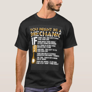 T-shirt Vous Pourriez Être Un Mécanicien Si