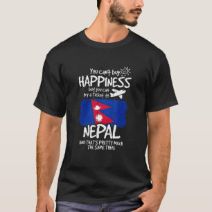 T-shirt Vous Pouvez Acheter Un Billet Au Népal