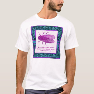 T-shirt Vous pouvez attraper le plus vole avec du miel que